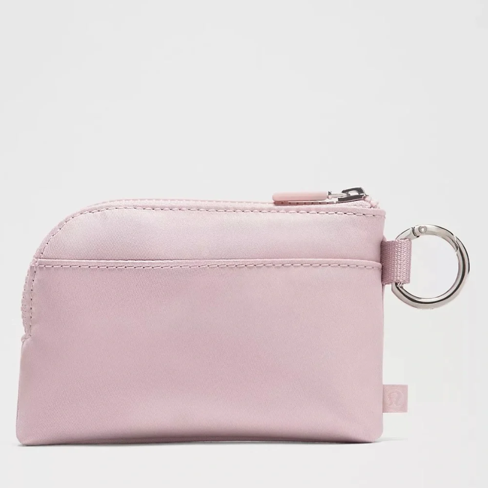 Lululemon Athletica Pink Clippable Card Pouch - Picture 2 of 7